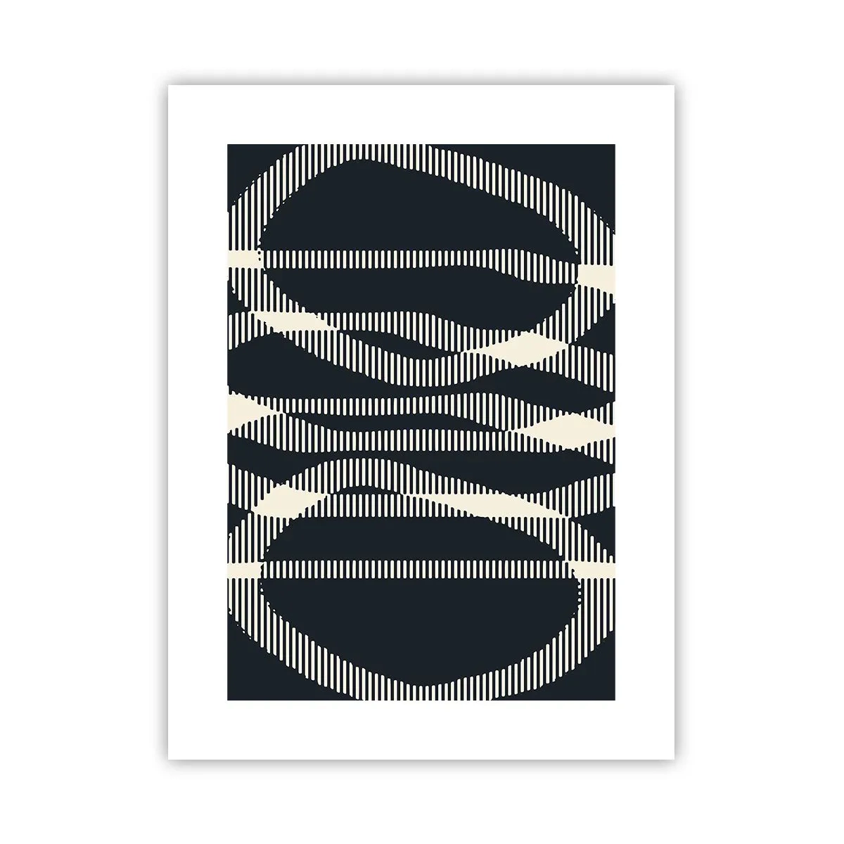 Poster - Ein Versuch, die Dunkelheit zu durchbrechen - 30x40 cm