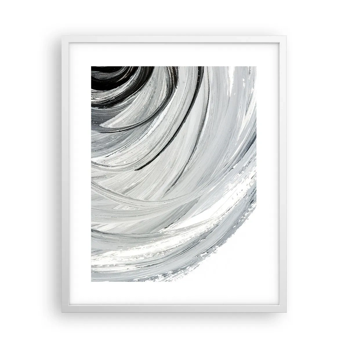 Poster in einem weißen Rahmen - Orbitale Komposition - 40x50 cm