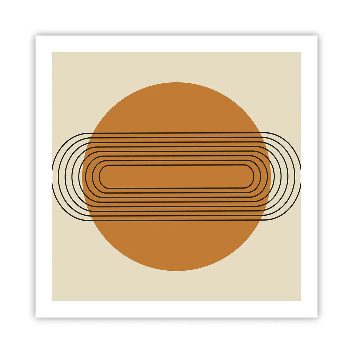 Poster - Perfekter Plan - 60x60 cm