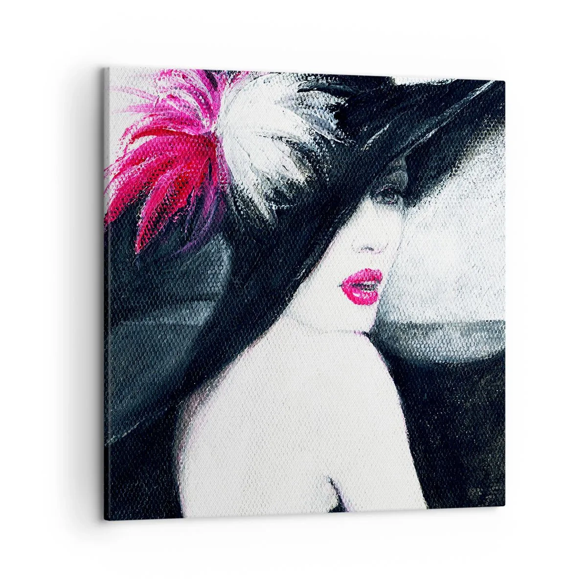 Bild auf Leinwand - Leinwandbild - Immer ein Geheimnis - 50x50 cm