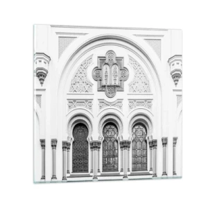 Glasbild - Bild auf glas - An der Grenze der Kulturen - 30x30 cm