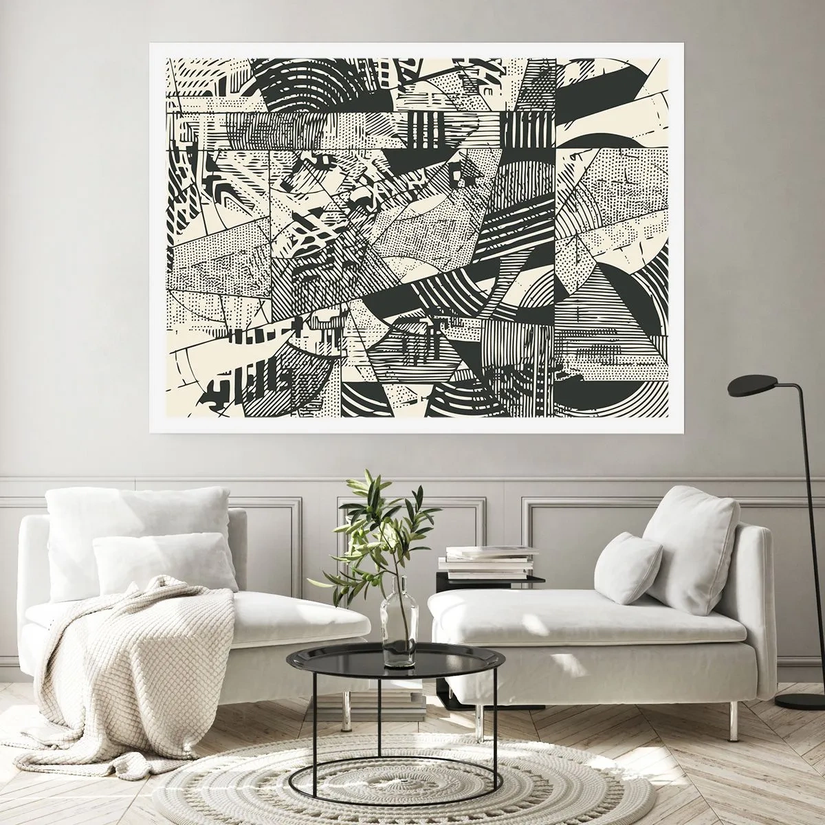 Poster - Die Dynamik der Gegenwart - 91x61 cm