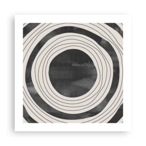 Poster - Auf den Punkt gebracht - 50x50 cm