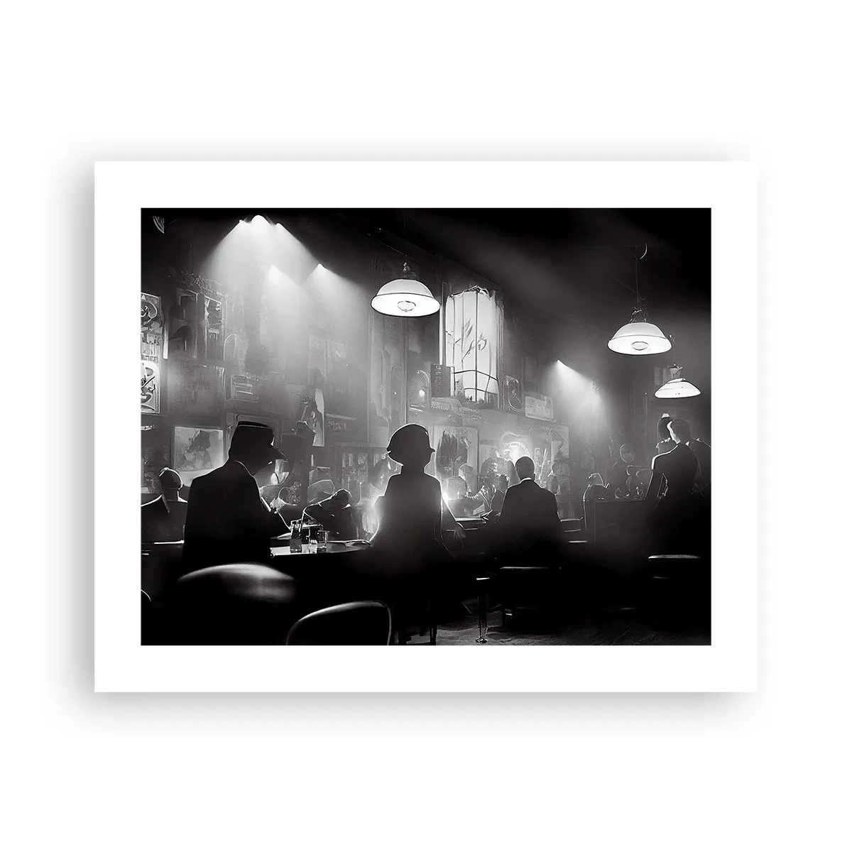 Poster - In Jazz-Atmosphäre - 50x40 cm