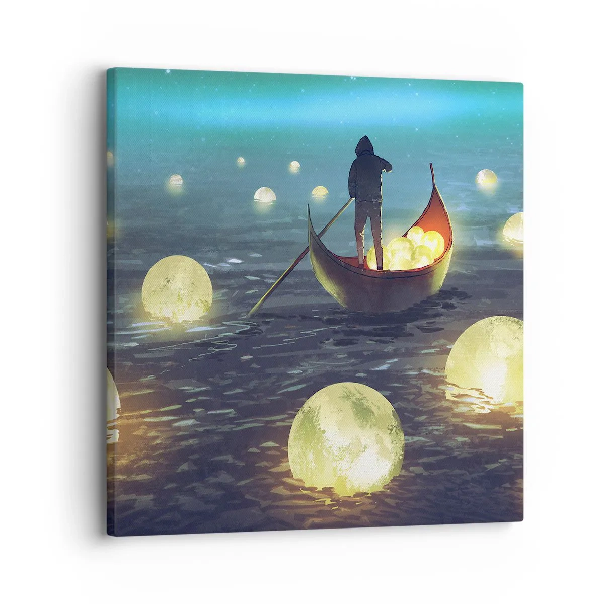 Bild auf Leinwand - Leinwandbild - Dinge, von denen Philosophen nie geträumt haben - 30x30 cm