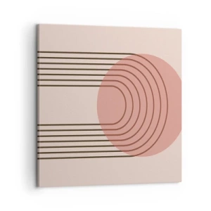 Bild auf Leinwand - Leinwandbild - Unwiderstehliche Anziehungskraft - 60x60 cm