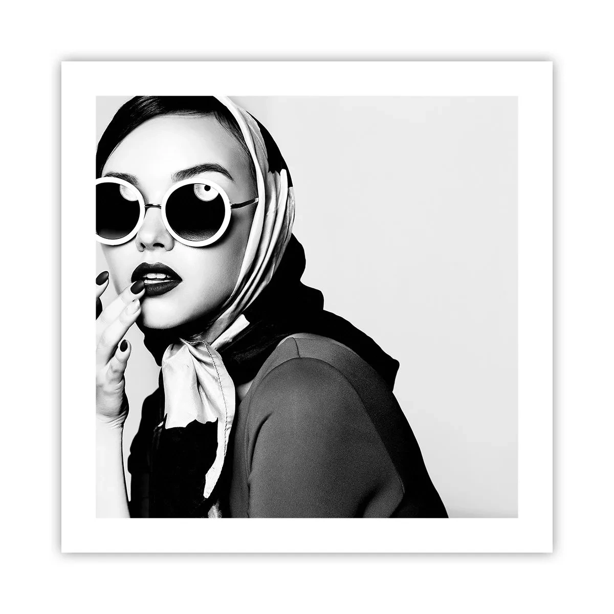 Poster - Grüße aus den 1960er Jahren - 50x50 cm