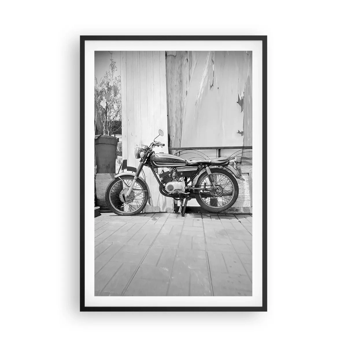 Poster in einem schwarzem Rahmen - Klassik über alles - 61x91 cm