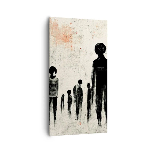 Bild auf Leinwand - Leinwandbild - Gegen die Einsamkeit - 55x100 cm