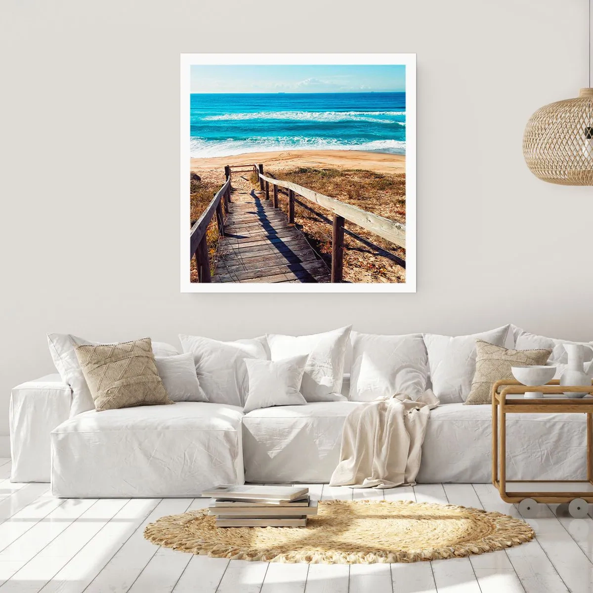 Poster - Lauf! - 40x40 cm