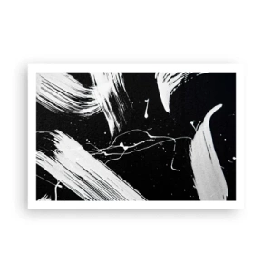 Poster - Dunkelheit durchbrechen - 91x61 cm