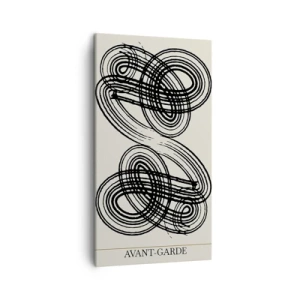 Bild auf Leinwand - Leinwandbild - Es kam spontan heraus - 45x80 cm