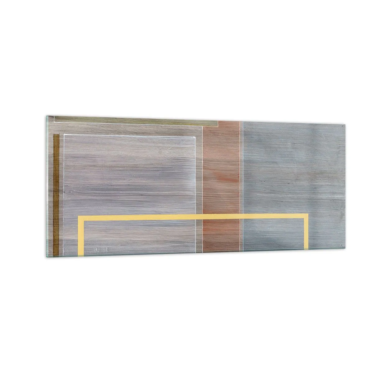 Glasbild - Bild auf glas - Einfach und ruhig - 100x40 cm