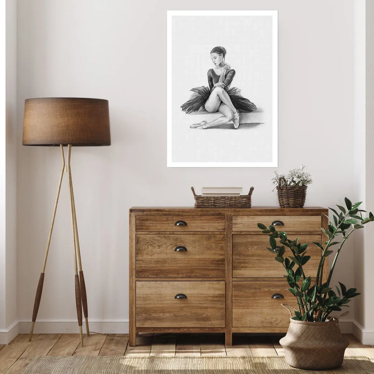 Poster - Vom Tanz verzaubert - 30x40 cm