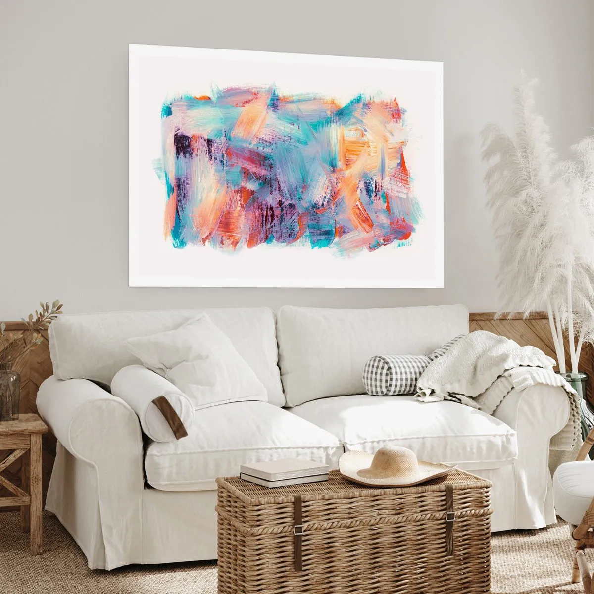 Poster - Buntes Durcheinander - 91x61 cm