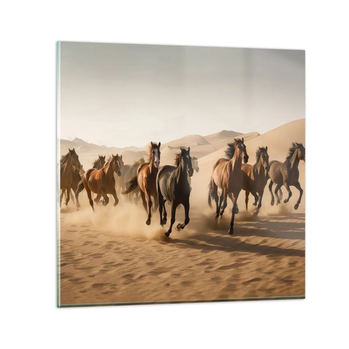 Glasbild - Bild auf glas - Frei wie der Wind - 30x30 cm