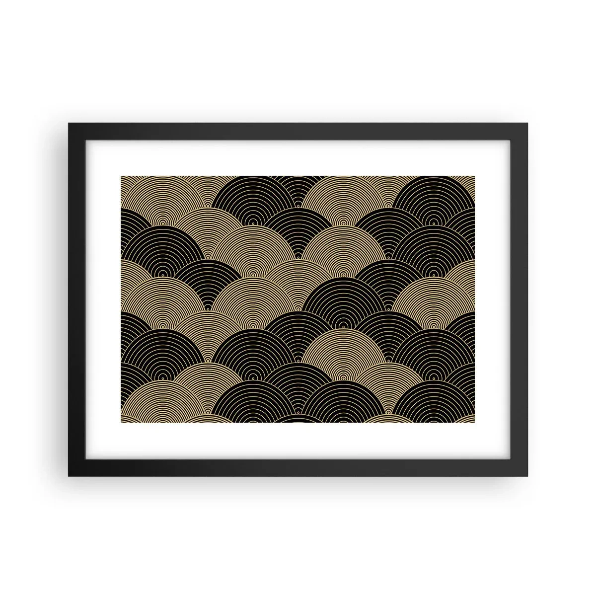 Poster in einem schwarzem Rahmen - Einheit in der Vielfalt - 40x30 cm