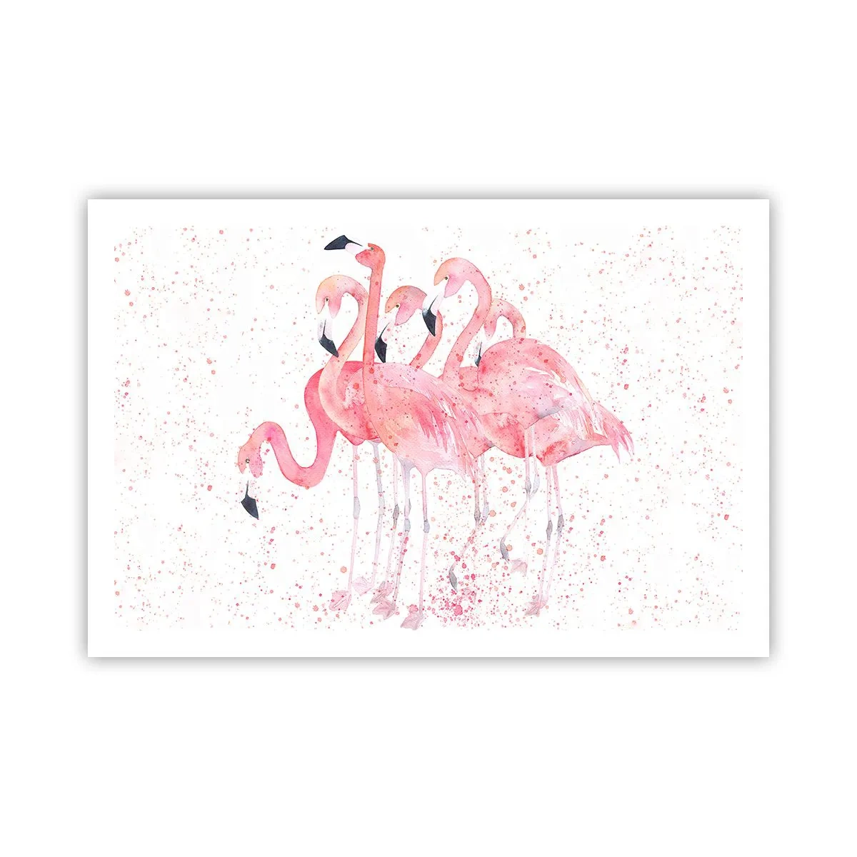 Poster - Rosa Ensemble - 91x61 cm