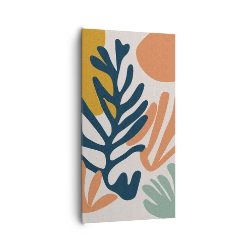 Bild auf Leinwand - Leinwandbild - Korallenmeere - 65x120 cm