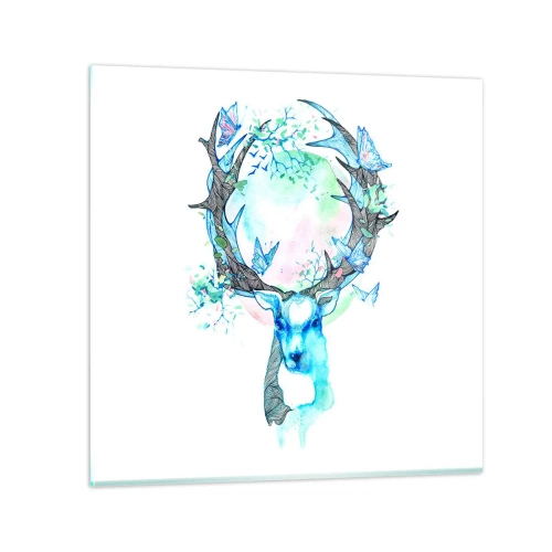 Glasbild - Bild auf glas - Die Kraft und Feinheit der Natur - 40x40 cm