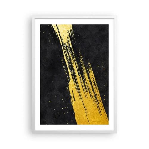 Poster in einem weißen Rahmen - Sprung in den Hyperraum - 50x70 cm