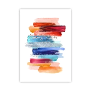 Poster - Auf und ab - 70x100 cm