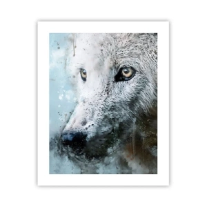 Poster - Lerne die Wolfsseele kennen - 40x50 cm