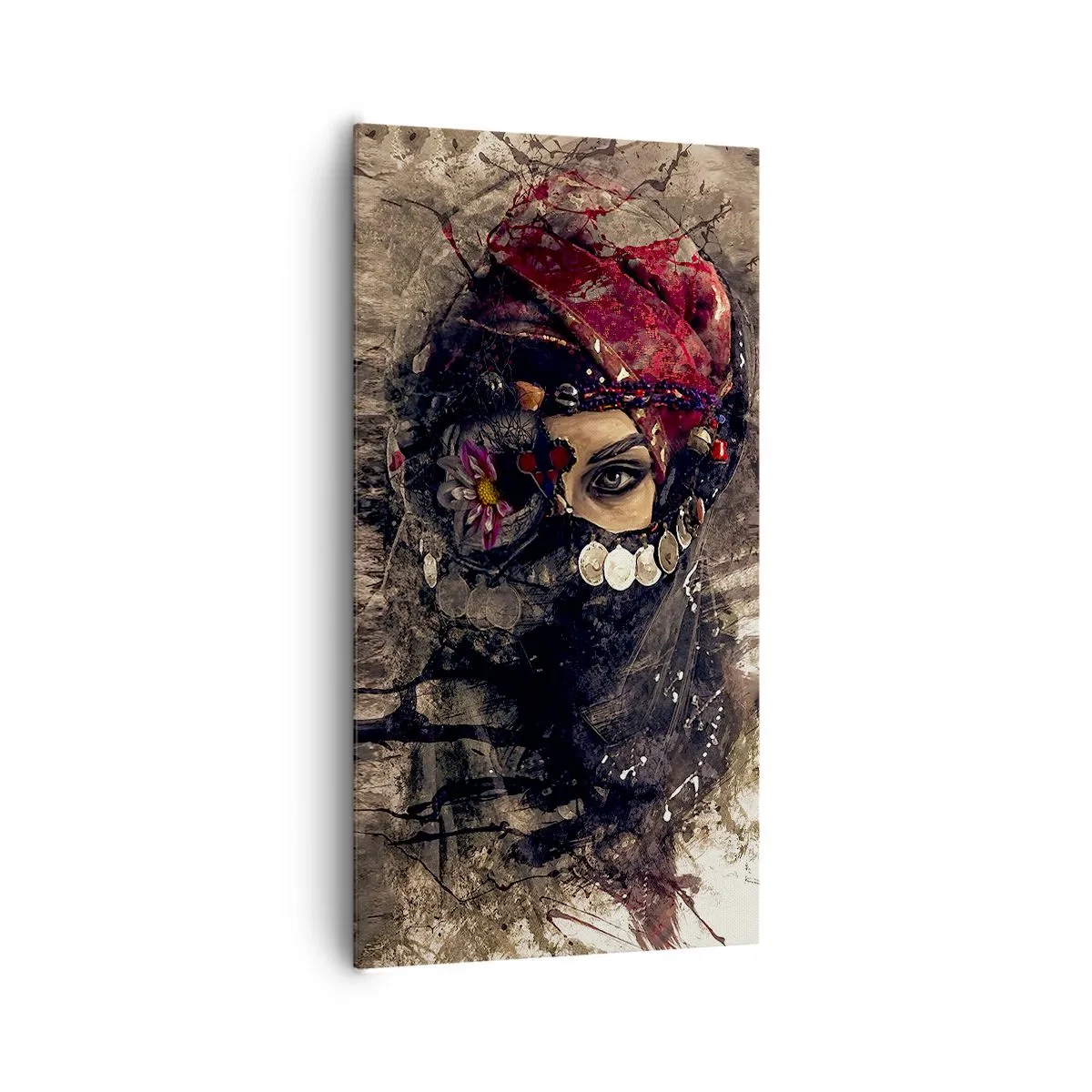 Bild auf Leinwand - Leinwandbild - Gelinde gesagt besorgniserregend - 65x120 cm