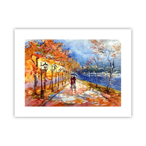 Poster - Gemeinsam bis an die Grenze der Zeit - 40x30 cm