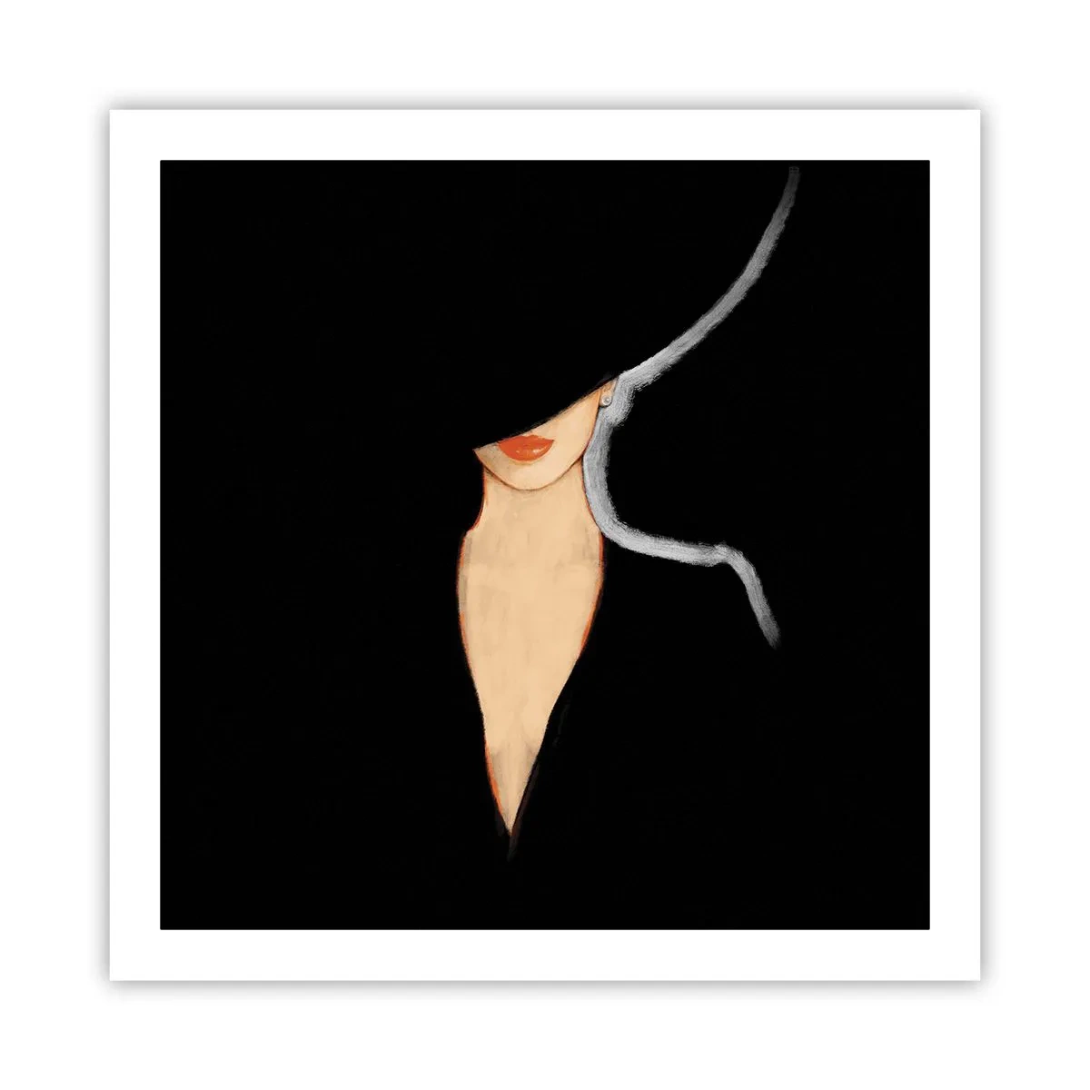 Poster - Eleganz und Stil - 60x60 cm