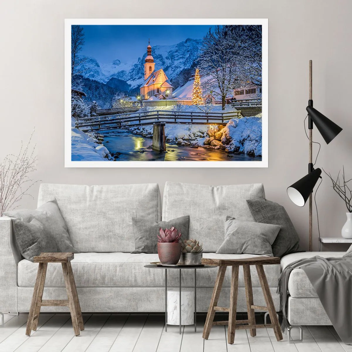 Poster - Weihnachtsgeist - 40x30 cm