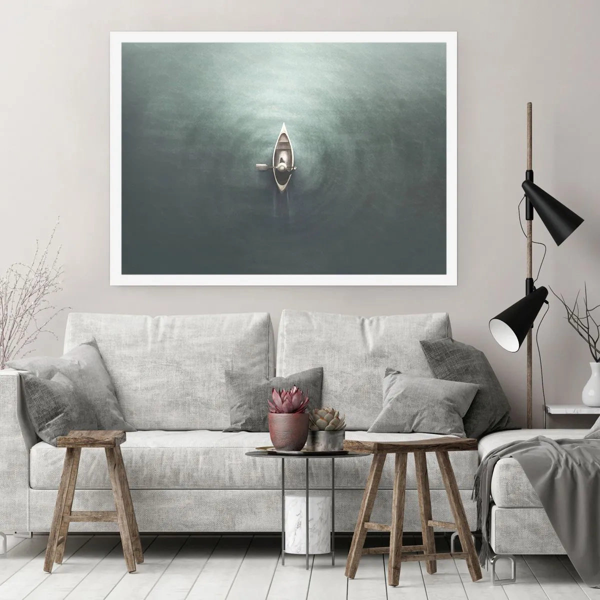 Poster - Durch den Mondsee - 40x30 cm