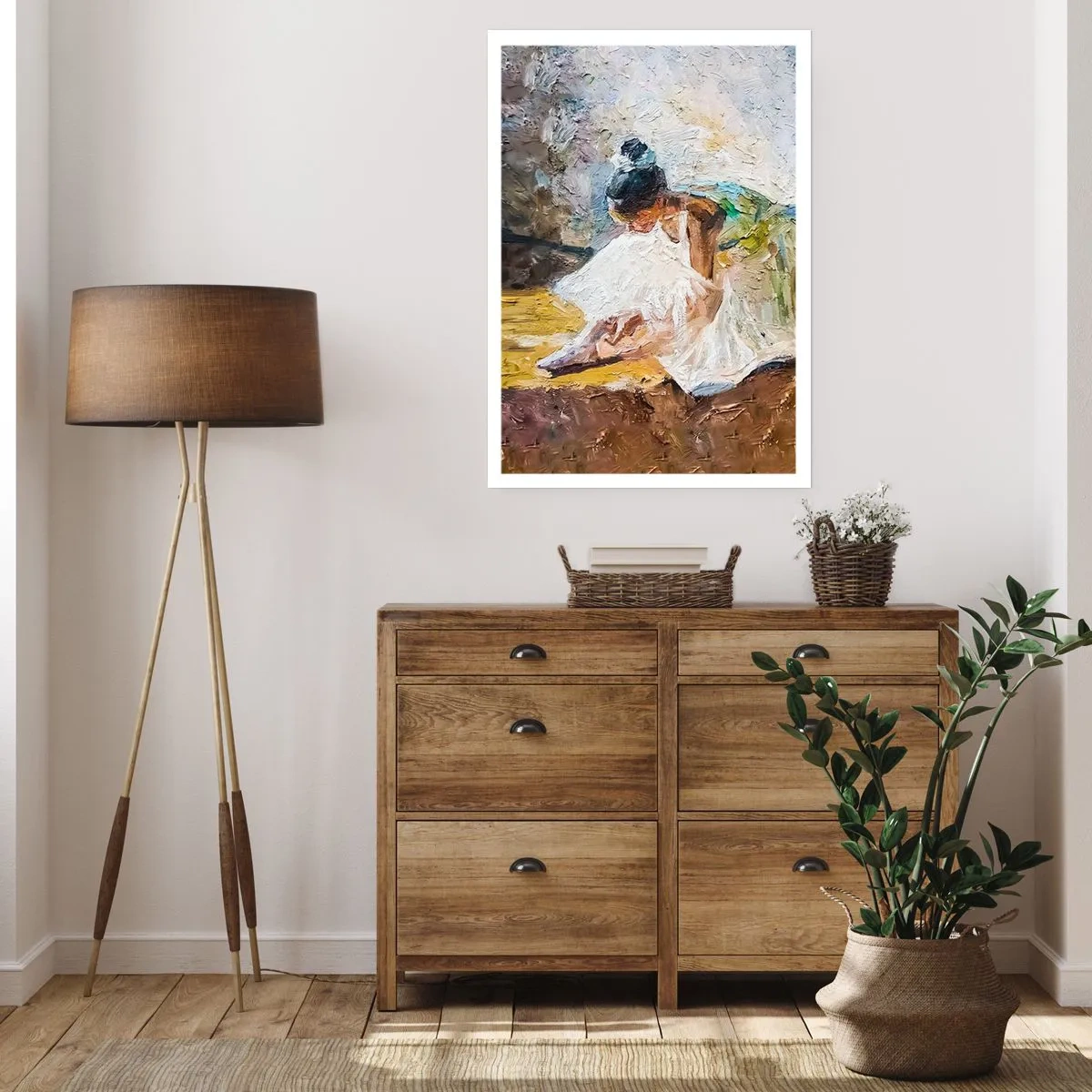 Poster - Aus einem Gemälde von Degas - 40x50 cm