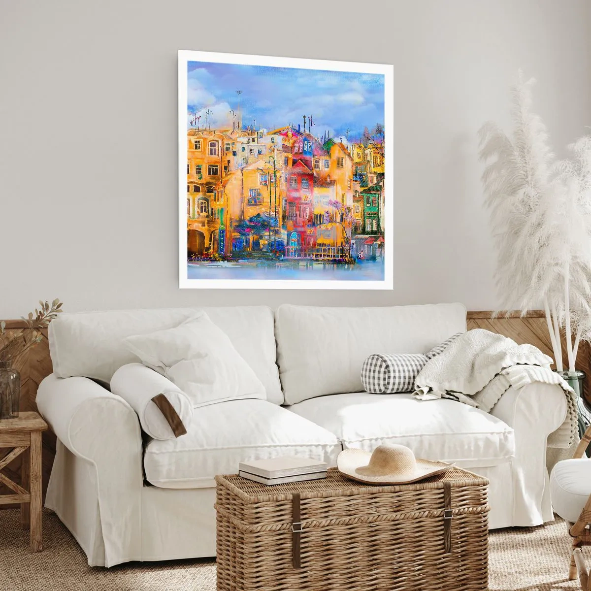 Poster - Wir sind zusammen - 40x40 cm