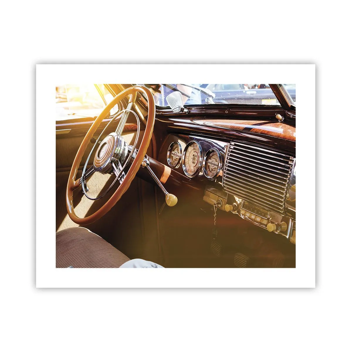 Poster - Ein Hauch von Luxus aus der Vergangenheit - 50x40 cm