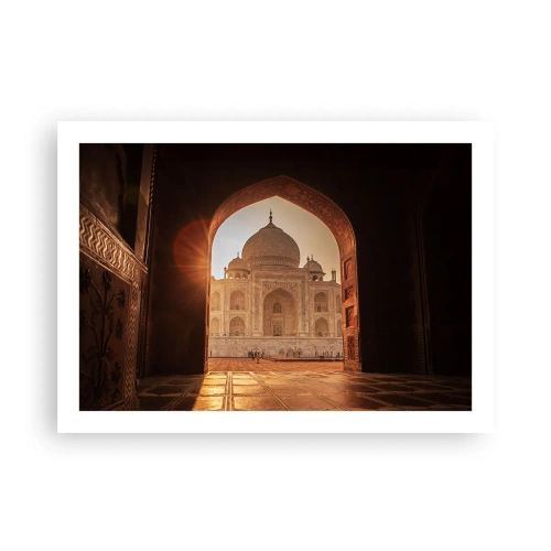 Poster - Denkmal der überirdischen Liebe - 70x50 cm