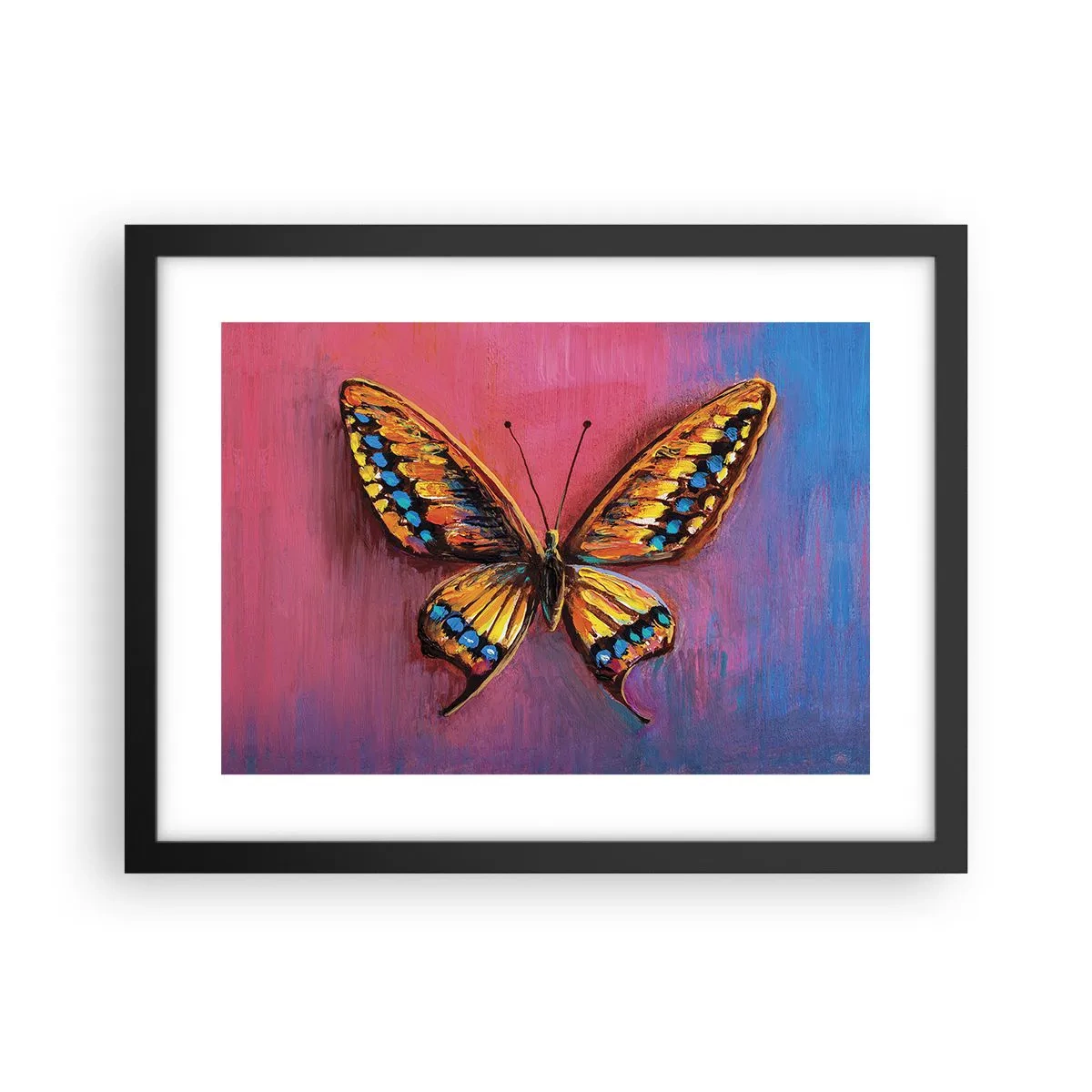 Poster in einem schwarzem Rahmen - Ein Juwel der Natur - 40x30 cm