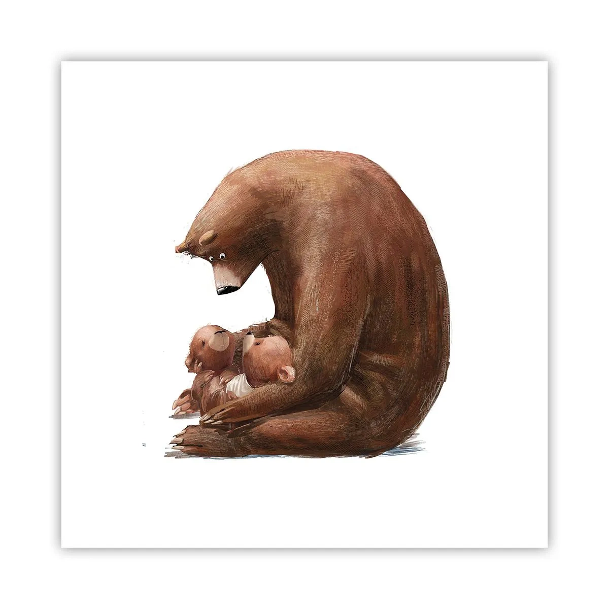 Poster - Süße Träume, Kinder - 30x30 cm