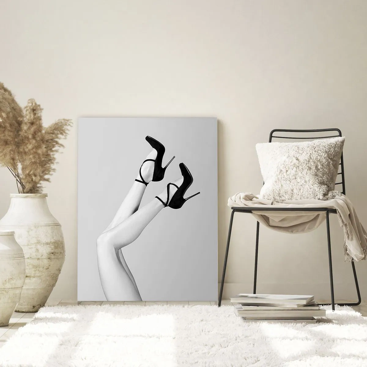 Glasbild - Bild auf glas - Verkehrt herum - 70x100 cm