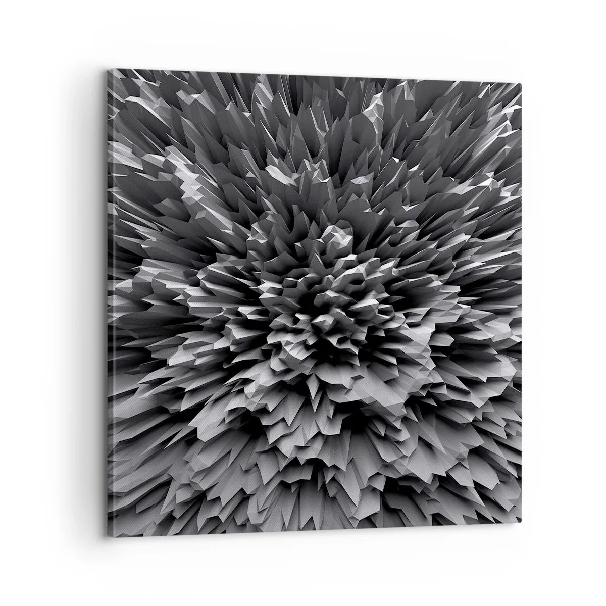 Bild auf Leinwand - Leinwandbild - Härter kann es nicht werden - 60x60 cm