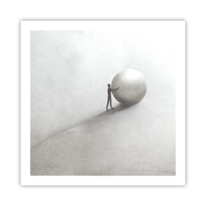 Poster - Das Spiel des Lebens - 60x60 cm