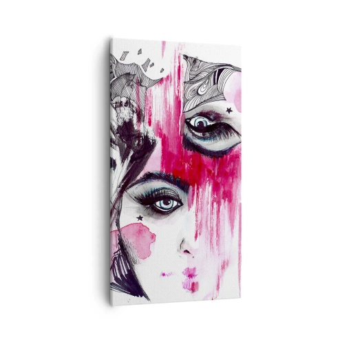 Bild auf Leinwand - Leinwandbild - , - 55x100 cm