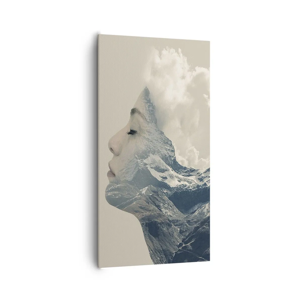 Bild auf Leinwand - Leinwandbild - Die Schönheit der Elemente der Natur - 65x120 cm