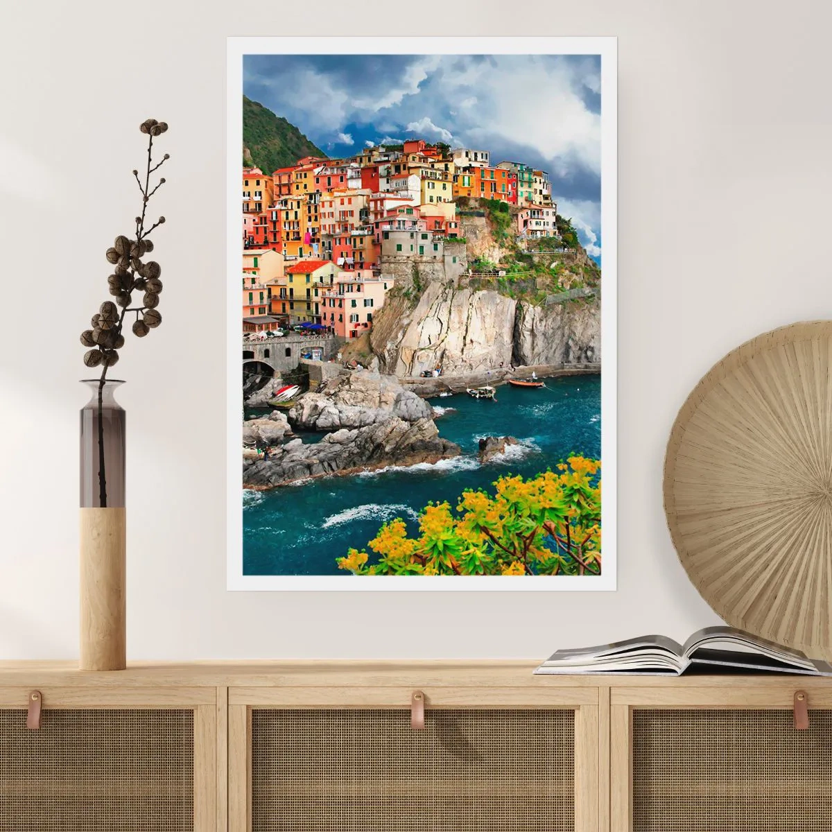 Poster - Eine Gruppe umarmt die Felsen - 40x50 cm