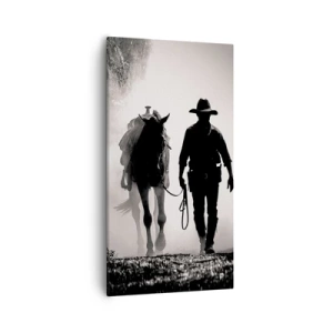 Bild auf Leinwand - Leinwandbild - Texas-Morgen - 55x100 cm