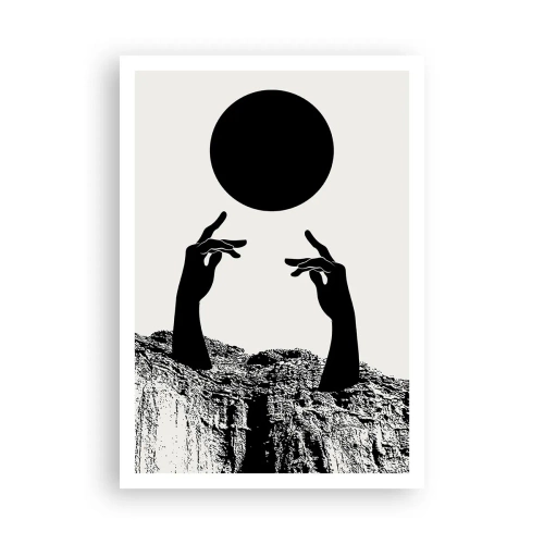 Poster - Surrealistische Komposition: die Sonne und der Rest - 70x100 cm