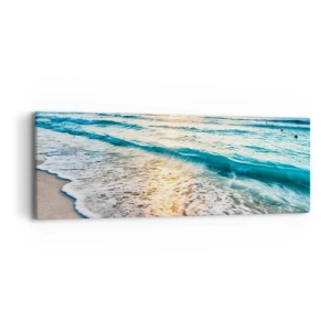 Bild auf Leinwand - Leinwandbild - Ein Blick lohnt sich - 90x30 cm