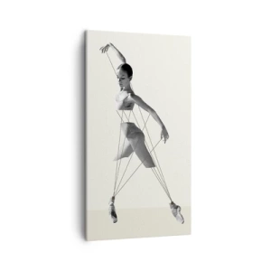 Bild auf Leinwand - Leinwandbild - Im Theater der Welt - 45x80 cm