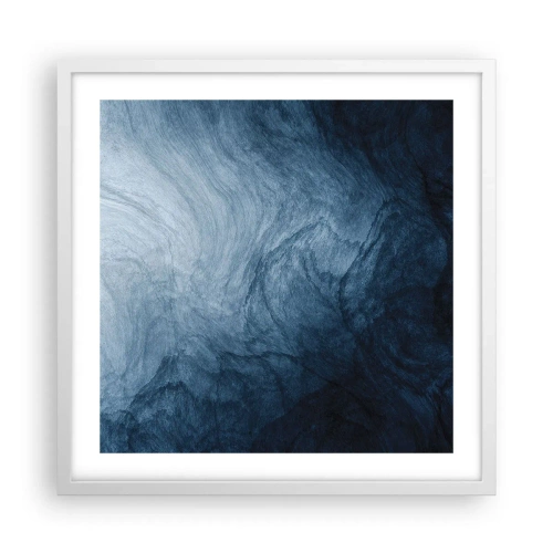 Poster in einem weißen Rahmen - Greifen Sie tief - 50x50 cm