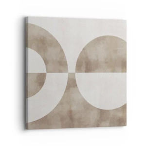 Bild auf Leinwand - Leinwandbild - Ähnlichkeiten und Unterschiede - 30x30 cm